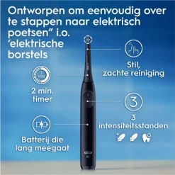 Oral-B iO 2 Zwart Elektrische Tandenborstel