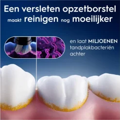 Oral-B iO Gentle Care Opzetborstels Zwart 4 Stuks