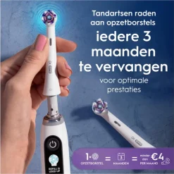 Oral-B iO Radiant White Opzetborstels Wit 2 Stuks