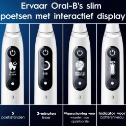 Oral-B iO 6S Wit Elektrische Tandenborstel By Braun