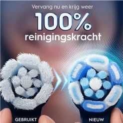 Oral-B iO Ultimate Clean Opzetborstels Zwart 2 Stuks