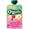 Organix Bio Knijpfruit Havermout, Appel, Banaan, Framboos, Bosbes