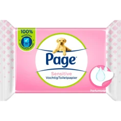Page Vochtig Toiletpapier - Sensitive