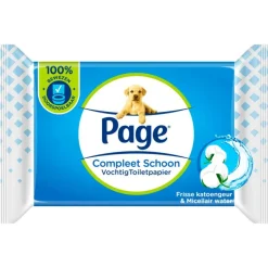 Page Vochtig Toiletpapier - Compleet Schoon