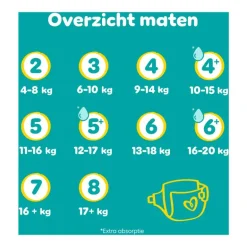 Pampers Baby Dry Luiers Maat 6 13-18 KG 18 Stuks