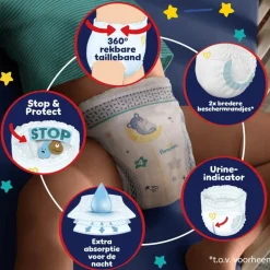 Pampers Baby Dry Night Pants Luierbroekjes Maat 5 11-17 KG 35 Stuks