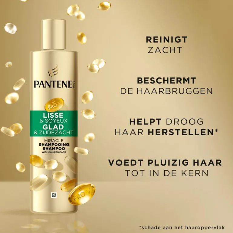 Pantene Smooth & Silky 3MM Shampoo 250ML