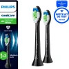 Philips Sonicare Optimal White Opzetborstel Zwart 2 pack - HX6062/88