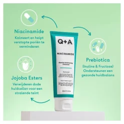 Q+A Niacinamide Gentle Exfoliating Cleanser 125 ML