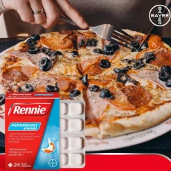 Rennie Pepermunt Kauwtabletten Bij Brandend Maagzuur 24 stuks