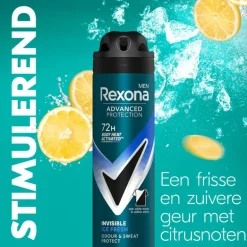 Rexona Men Advanced Protection Invisible Ice Deodorant Spray 150 ML