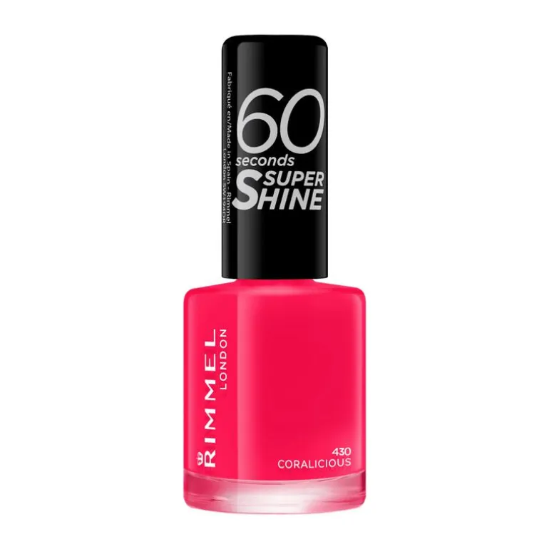 Rimmel London 60 Seconds Super Shine Nagellak 430 Coralicious