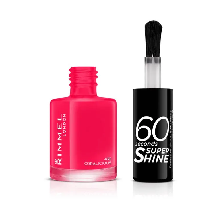 Rimmel London 60 Seconds Super Shine Nagellak 430 Coralicious