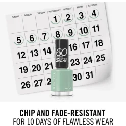 Rimmel London 60 Seconds SuperShine Nagellak 154 Shell Yeah!