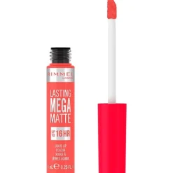 Rimmel London Lasting Mega Matte Liquid Lipstick 600Coral Sass
