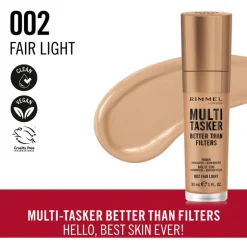 Rimmel London Multi-Tasker Better Than Filters Primer 002 Fair Light