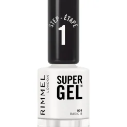 Rimmel London Super Gel Nailpolish 001 Basic B 12 ML