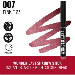 Rimmel London Wonder'last Oogschaduw Stick 007 Pink Fizz 1.64 G