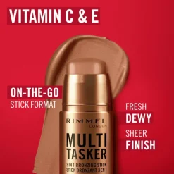 Rimmel Multi-Tasker Bronzer & Contour Stick 001 Light