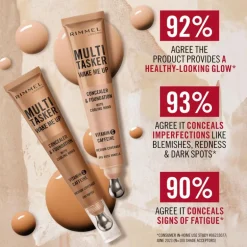 Rimmel Multi-Tasker Wake Me Up Concealer en Foundation 050 Sand