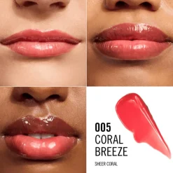 Rimmel Oh My Gloss Butter Me Up Lip Butter - Koraal - 005 Coral Breeze