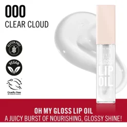 Rimmel Oh My Gloss! Lip Oil 000 Clear Cloud