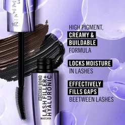 Rimmel Wonder'bond Lash Filler + Hyaluronic Mascara 001 Black