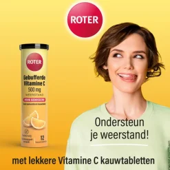 Roter gebufferde vit C 500mg 24st