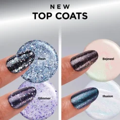 Sally Hansen Insta-Dri Top Coat - Blauw - 132 Flash