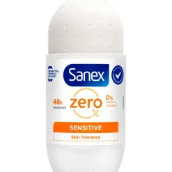 Sanex Zero% Sensitive Deodorant Roller 50 ML