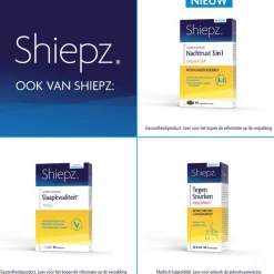 Shiepz Nachtrust 8 uur 30 tabletten