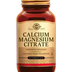 Solgar Calcium Magnesium Citrate 50 tabletten