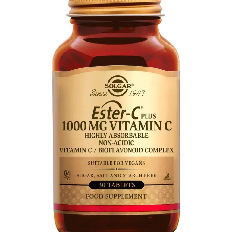 Solgar Ester-C Plus 1000 mg Vitamin C 30 tabletten
