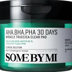 Some By Mi AHA BHA PHA 30 Days Miracle Truecica Clear Pad 70 stuks