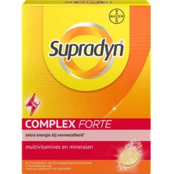 Supradyn Complex Forte Multivitamine Voor Extra Energie 45 Bruistabletten