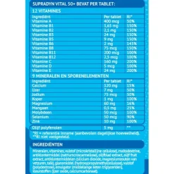 Supradyn Vital 50+ multivitamines voor vijftigplussers 35 tabletten