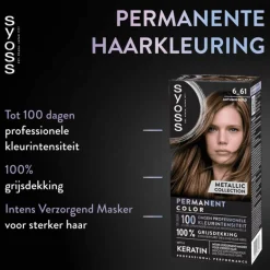Syoss Metallic Collection Haarkleuring 6-61 Autumn Gold