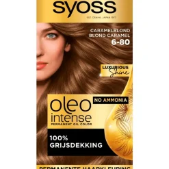 Syoss Oleo Intense 6-80 Caramel Blond/Blond Caramel