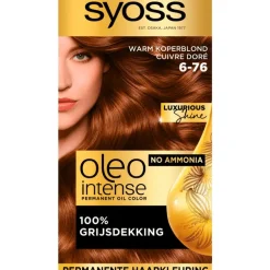 Syoss Oleo Intense 6-76 Warm Koperblond/Cuivre Doré