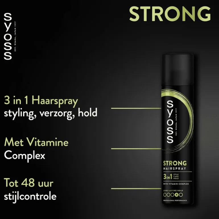 Syoss Strong Hold Haarspray 300 ML