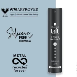 Taft Styling Power Invisible Haarspray 250 ML