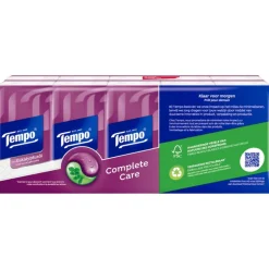 Tempo Complete Care 4-Laags Zakdoekjes 10 pakjes