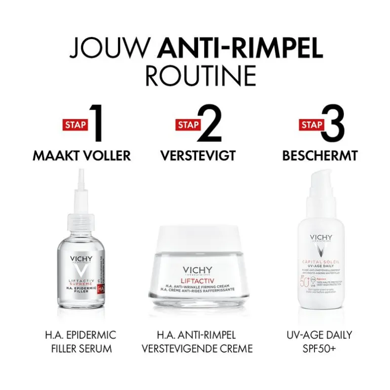 Vichy Liftactiv H.A. Verstevigende Crème Droge Huid 50 ML