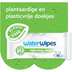 WaterWipes Billendoekjes Hydrating Clean 48 stuks