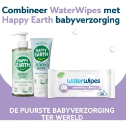 WaterWipes Soothing Baby Wipes - 12x60