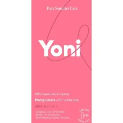 Yoni Inlegkruisje Urineverlies Bio Katoenen Toplaag 20stuks