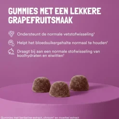 Yummygums Berberine Suikervrije Gummies 30 stuks