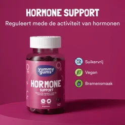 Yummygums Hormone Support gummies - suikervrij - 60 stuks