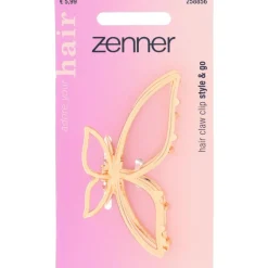 Zenner Haarklem Vlinder Goud